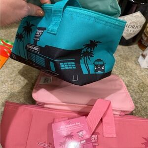 Trader Joe's Teal Mini Insulated Bags
